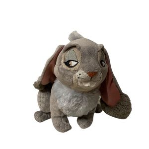 Sofia The First Clover Plush Bunny Stuffed Animal Grey Rabbit Toy Disney Junior